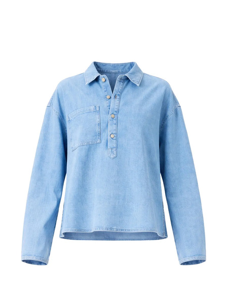  Cycle Camisa Vaquera Giselle - Azul 