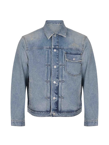  Cycle Chaqueta Vaquera Roby Con Efecto Envejecido - Azul 