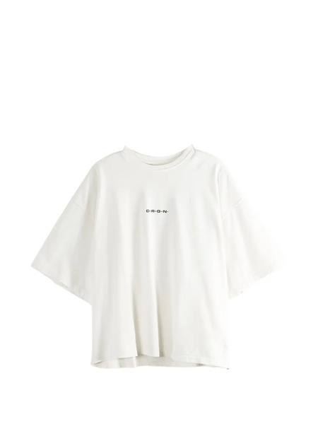  D-r-g-n Camiseta Yoth Con Logo Estampado - Blanco 