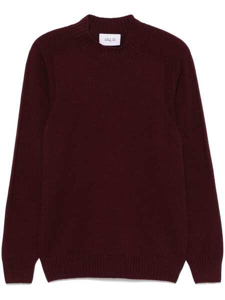  D4.0 Jersey Con Cuello Redondo - Rojo 