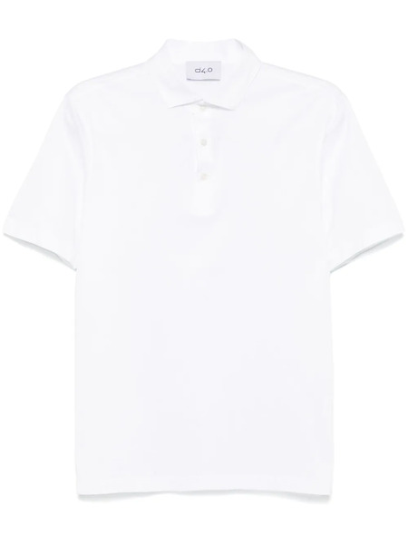  D4.0 Polo De Algodón - Blanco 