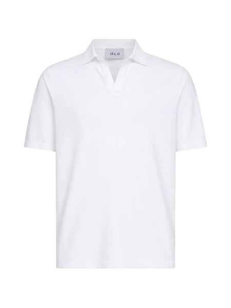  D4.0 Polo De Algodón - Blanco 