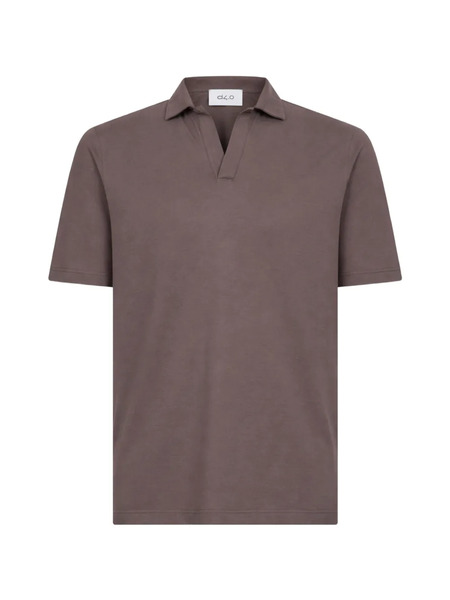  D4.0 Polo De Algodón - Marrón 