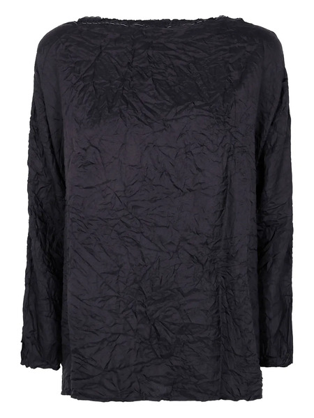  Daniela Gregis Blusa Con Cuello Barco - Negro 