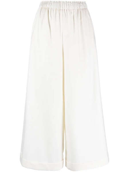  Daniela Gregis Pantalones Anchos - Blanco 