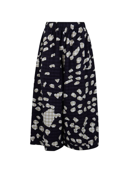  Daniela Gregis Pantalones Con Estampado Abstracto - Azul 
