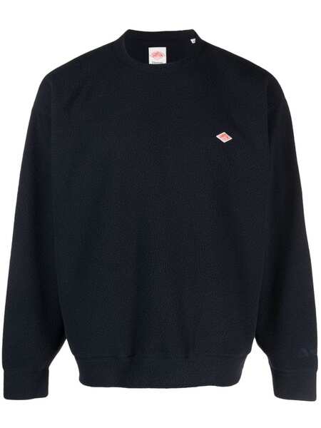  Danton Sudadera Con Parche Del Logo - Azul 