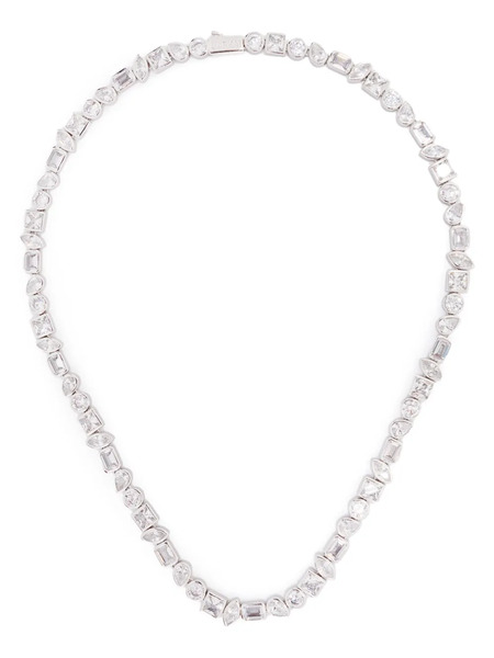  Darkai Collar Mixed Bezels - Plateado 