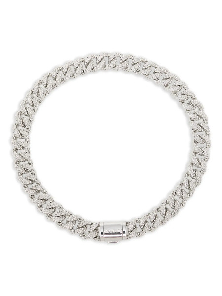  Darkai Collar Xl Cuban - Plateado 