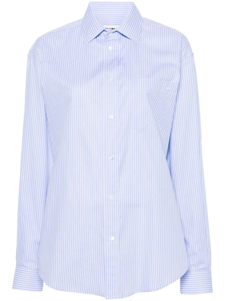  Darkpark Camisa Anne A Rayas - Azul 