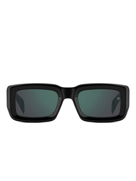  David Beckham Eyewear Gafas De Sol Con Montura Rectangular - Negro 