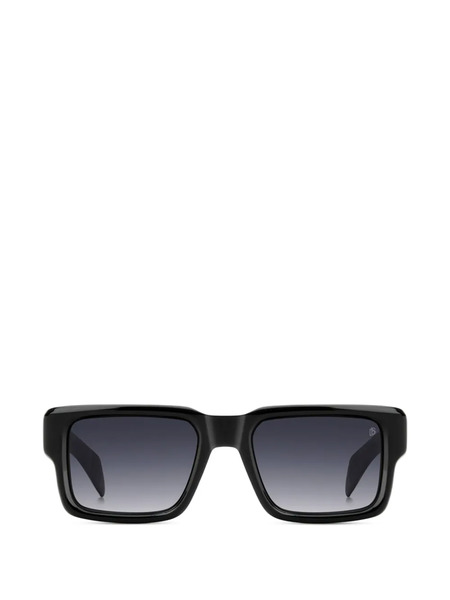  David Beckham Eyewear Gafas De Sol Con Montura Rectangular - Negro 