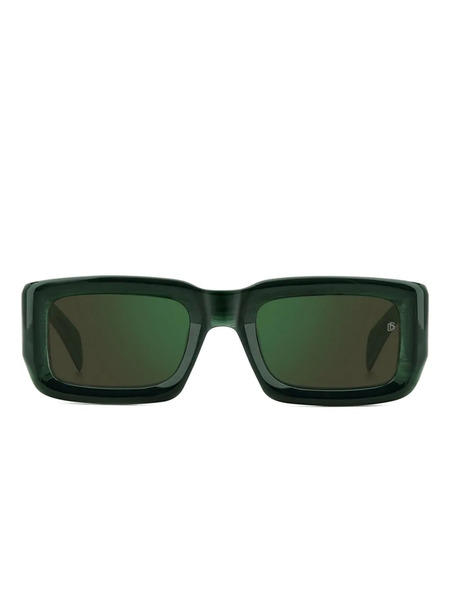  David Beckham Eyewear Gafas De Sol Con Montura Rectangular - Verde 
