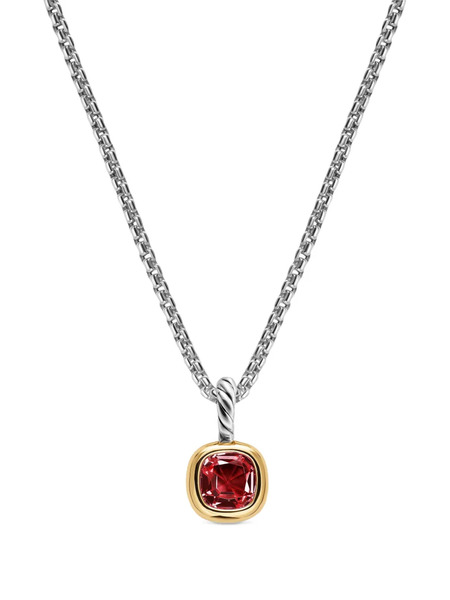  David Yurman Amuleto Mini De Corte Cojín - Plateado 