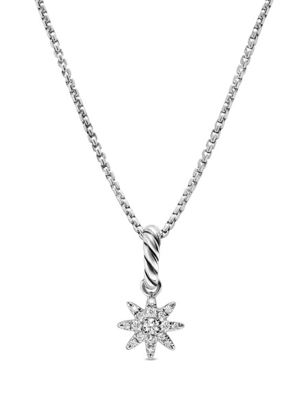  David Yurman Amuleto Petite Starburst - Plateado 
