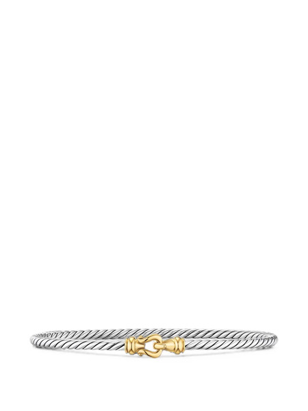  David Yurman Cable Flex Buckle Bracelet - Plateado 