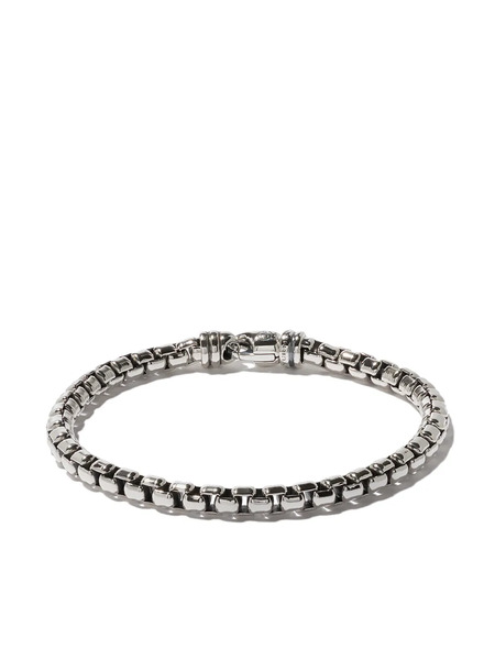  David Yurman Pulsera Box Chain Grande - Plateado 