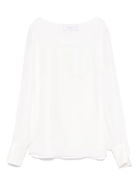  De Santis Blusa De Seda - Blanco 