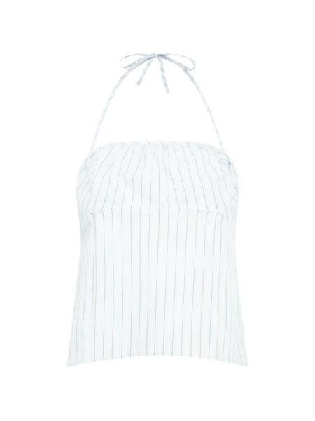  Deiji Studios Top A Rayas - Blanco 