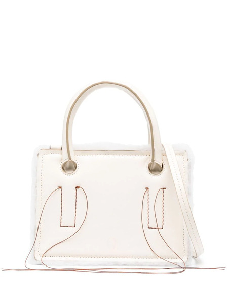  Dentro Bolso Shopper Otto Mini - Blanco 
