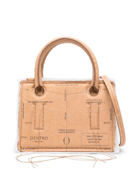  Dentro Bolso Shopper Otto Paper Mini - Marrón 
