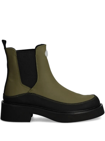  Desigual Botas Con Plataforma Y Panel Elástico - Verde 