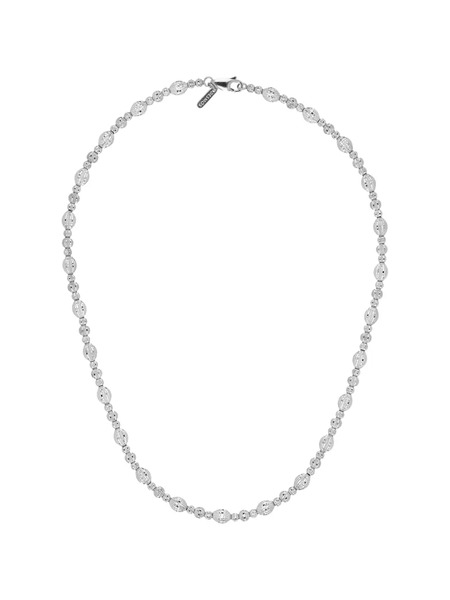  Desmos Collar Crystal Bloom Con Diamantes - Plateado 
