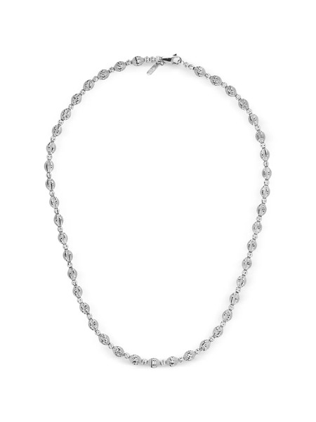  Desmos Collar Crystal 2 En Plata - Plateado 