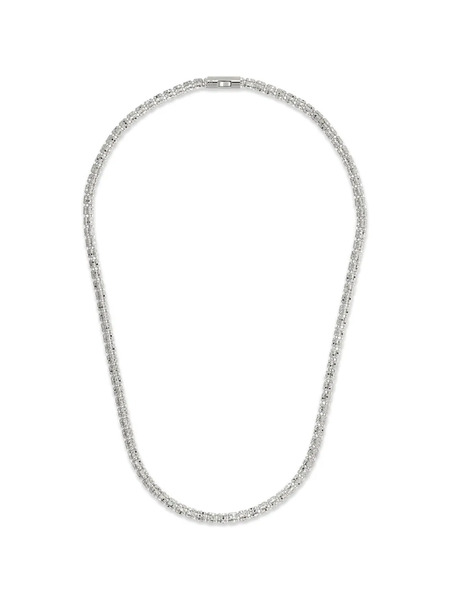  Desmos Collar Infinity World - Plateado 