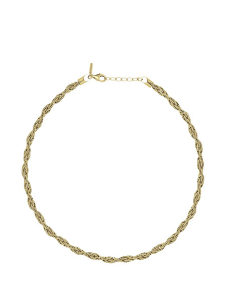  Desmos Collar Spring Rope Con Múltiples Vueltas - Dorado 
