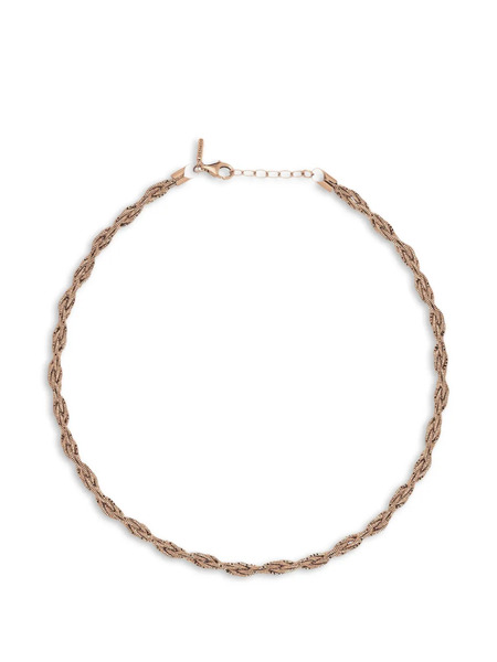  Desmos Collar Spring Rope Con Múltiples Vueltas - Rosa 