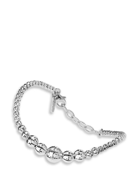  Desmos Pulsera Crystal Gala Con Cuentas - Plateado 