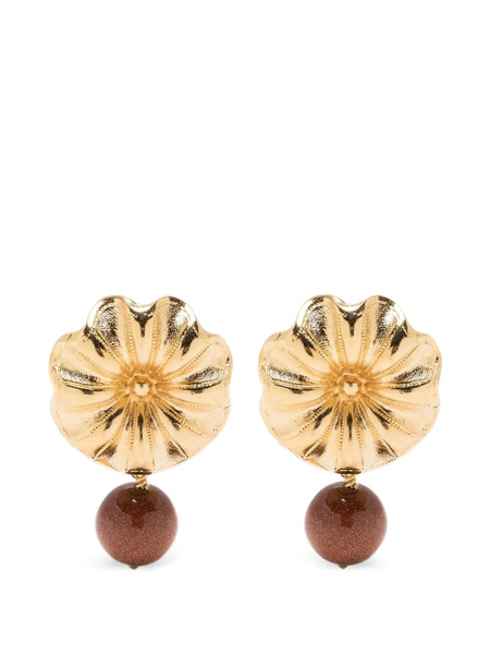  Destree Pendientes Largos Daisy - Dorado 