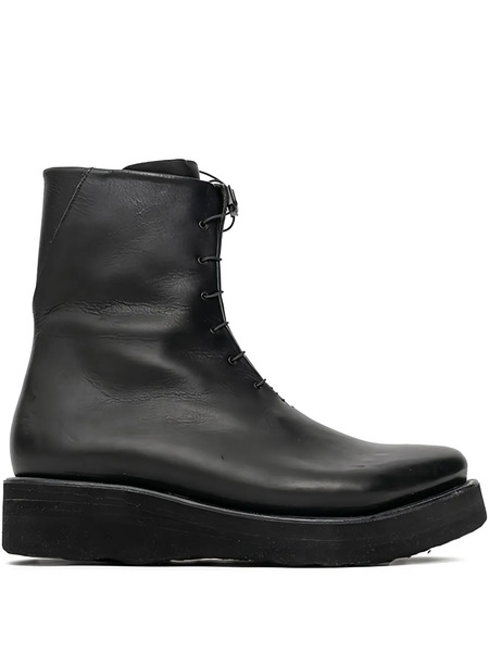  Devoa Botas Biker Con Cremallera Lateral - Negro 