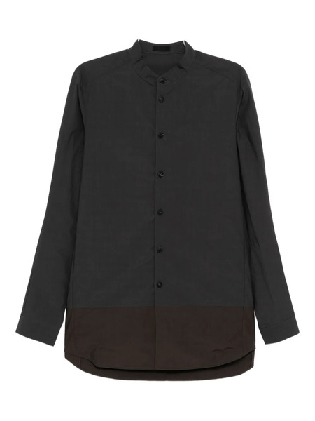 Devoa Camisa Con Diseño Colour Block - Gris 