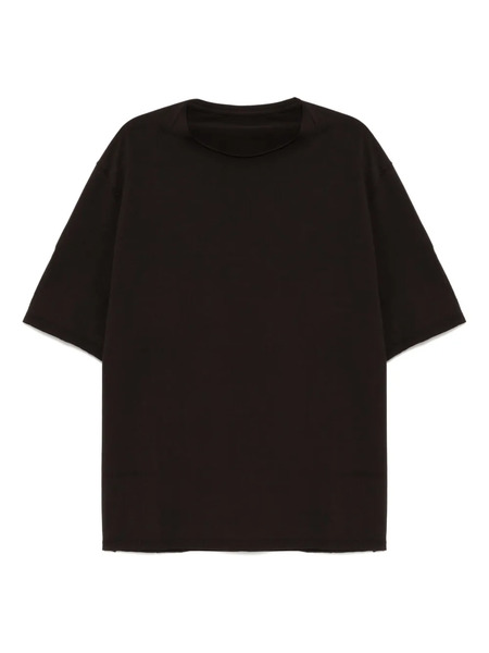  Devoa Camiseta De Algodón - Marrón 