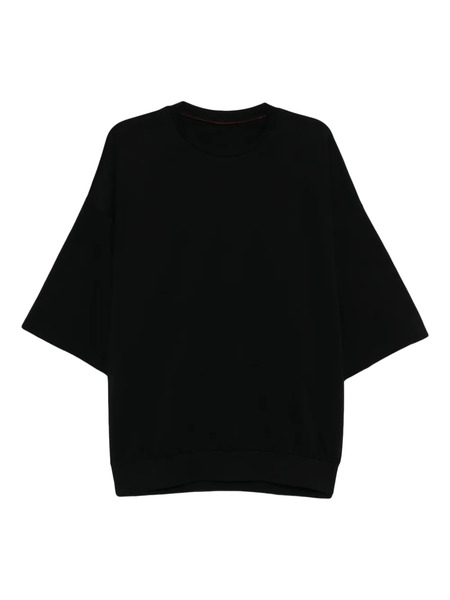  Devoa Camiseta De Algodón - Negro 