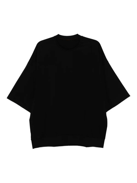  Devoa Camiseta De Algodón - Negro 