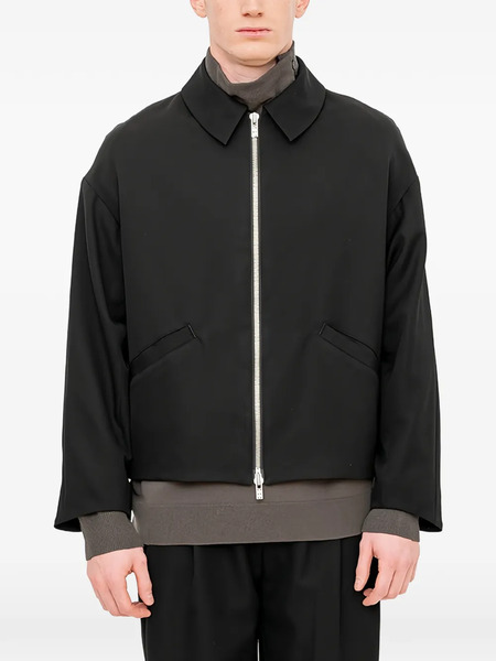  Devoa Chaqueta Con Cremallera - Negro 