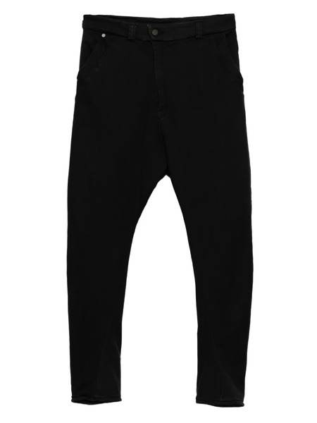  Devoa Pantalones De Barril - Negro 
