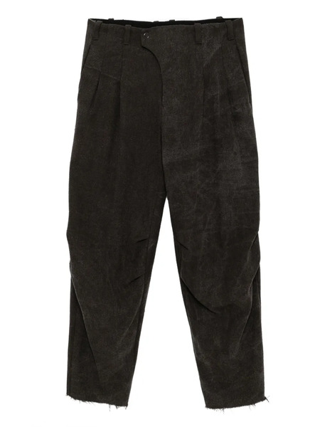  Devoa Pantalones De Punto De Ochos - Gris 