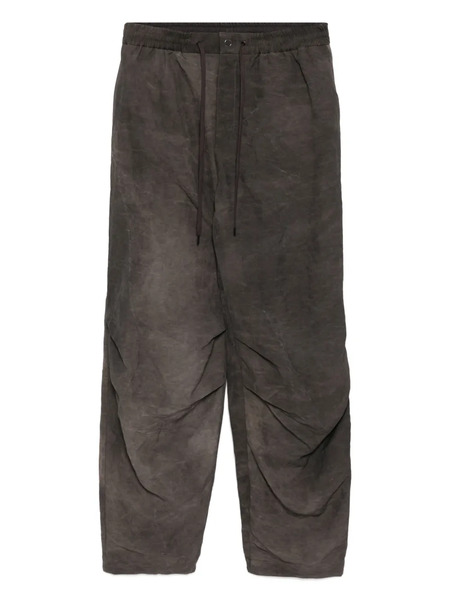  Devoa Pantalones Holgados - Marrón 