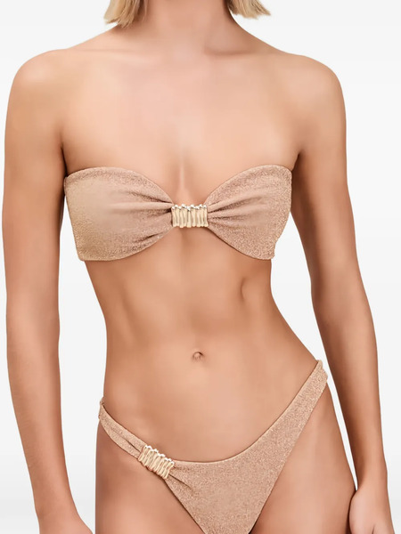  Devon Windsor Bikini Con Detalles Brillantes - Neutro 
