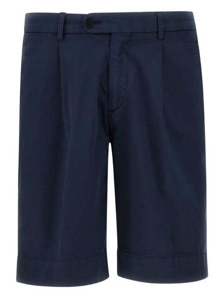  Devore Bermudas Con Pinzas - Azul 
