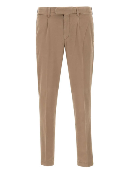  Devore Pantalones Chinos Con Pinzas - Marrón 