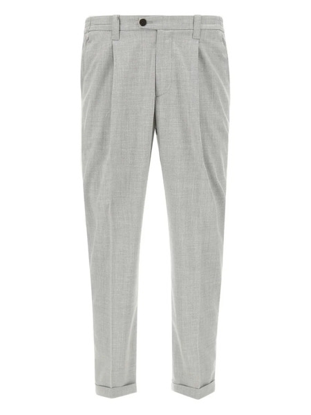  Devore Pantalones De Vestir Con Pinzas - Gris 