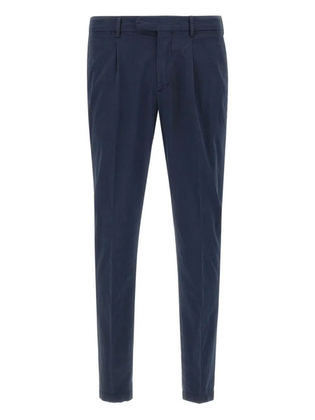  Devore Pantalones Plisados - Azul 