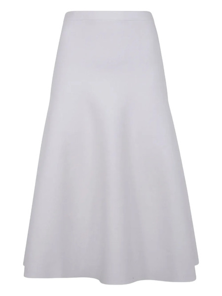  D.exterior Falda Acampanada - Blanco 