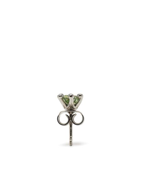  D'heygere Pendiente Double Solitaire - Plateado 
