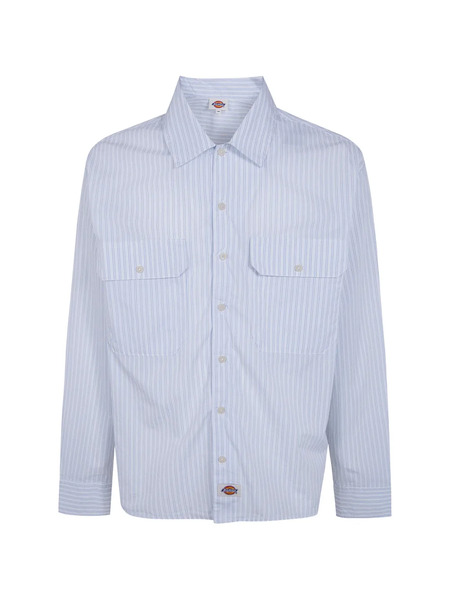  Dickies Camisa A Rayas - Blanco 